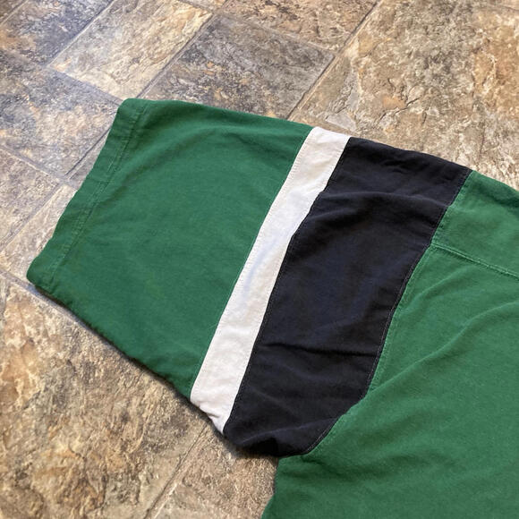 New York Jets 1997 Vintage The Edge Crewneck 3/4 Sleeve T-shirt Size XL - Picture 6 of 9